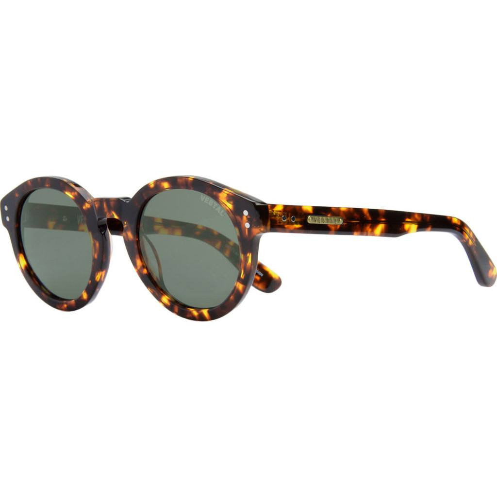 Vestal Naples Sunglasses | Tortoise/Green/Gold VVNA002