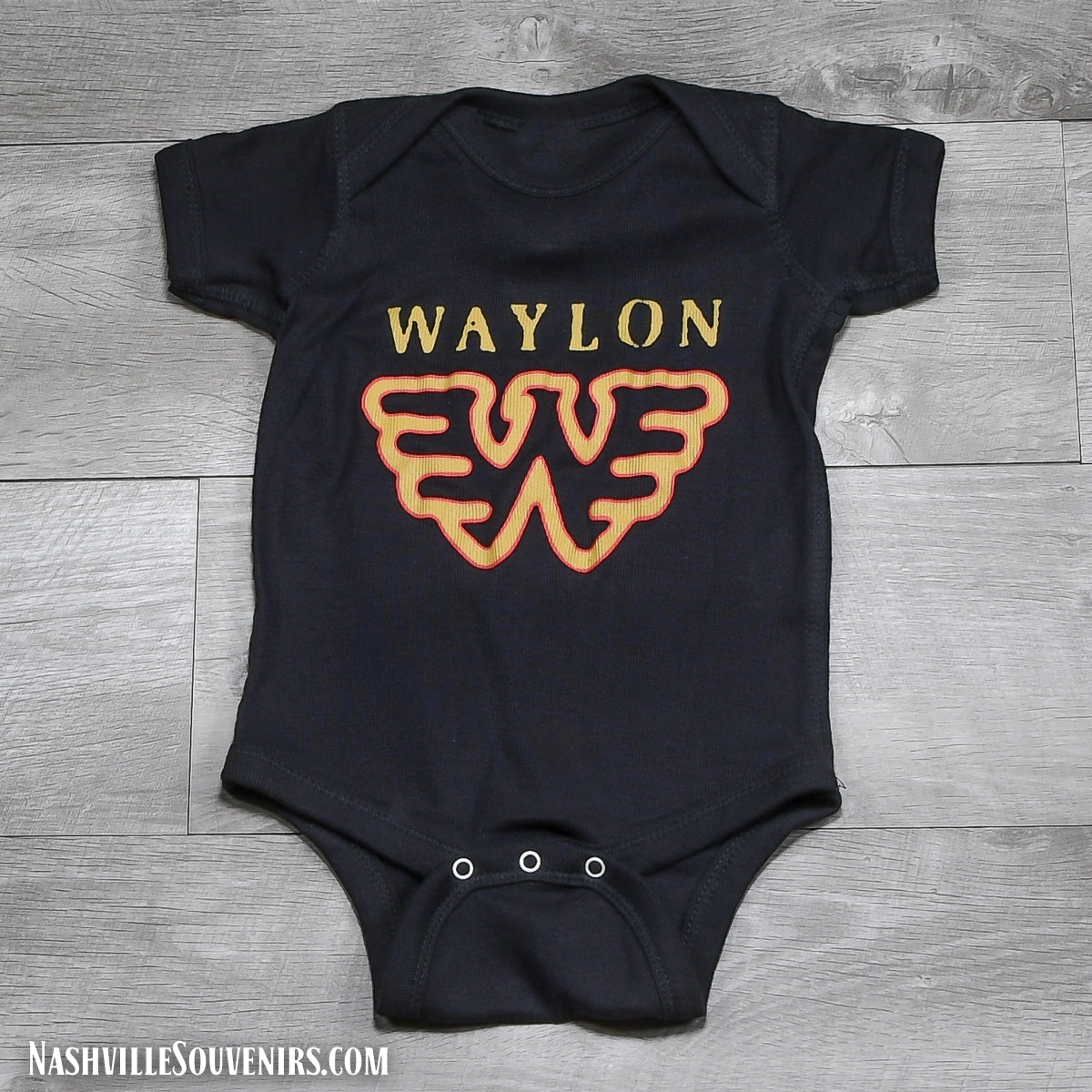 Waylon Jennings Onesie "Waylon Flying W" Onesie