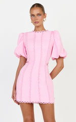 Laila Mini Linen Blend Dress