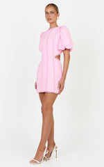 Laila Mini Linen Blend Dress