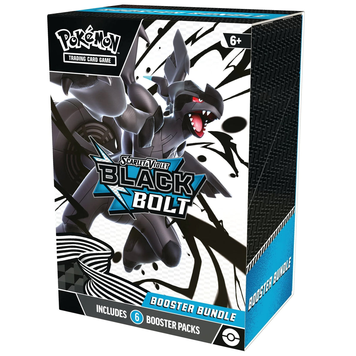 Pokemon TCG Scarlet & Violet Black Bolt Booster Bundle - 6 Packs