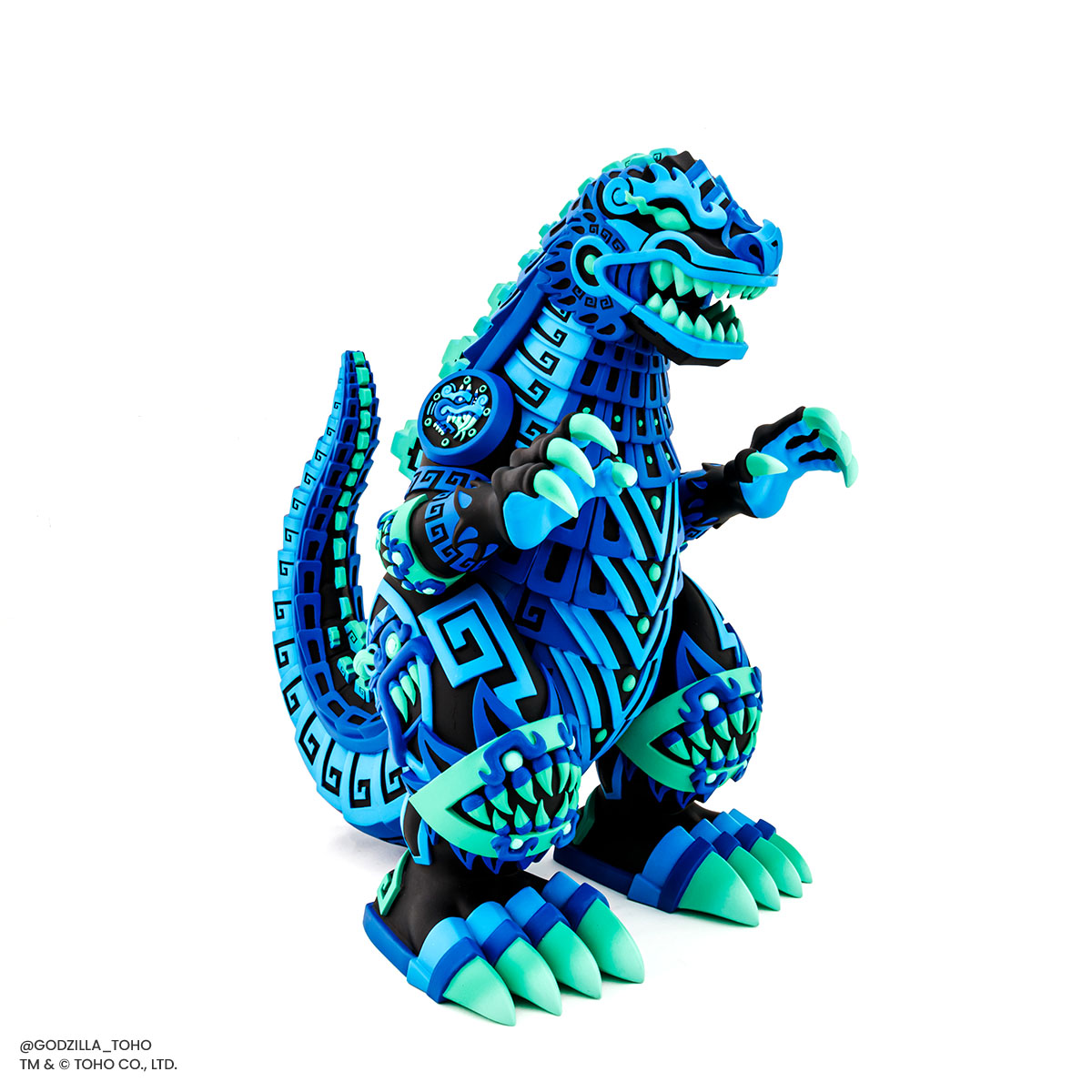 Godzilla - Vinyl Designer Figure by Urban Aztec - Heat Ray Variant Timed Edition