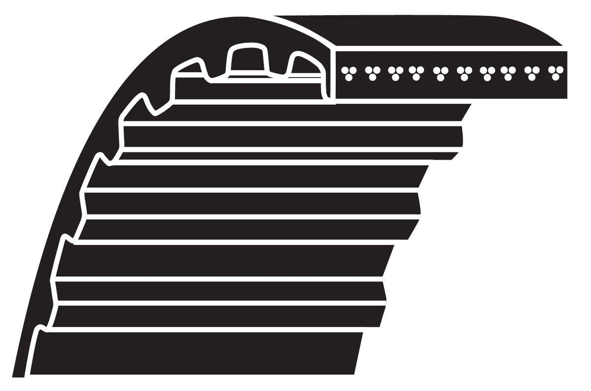 Bestorq 800-H-143 Trapezoidal Timing Belts